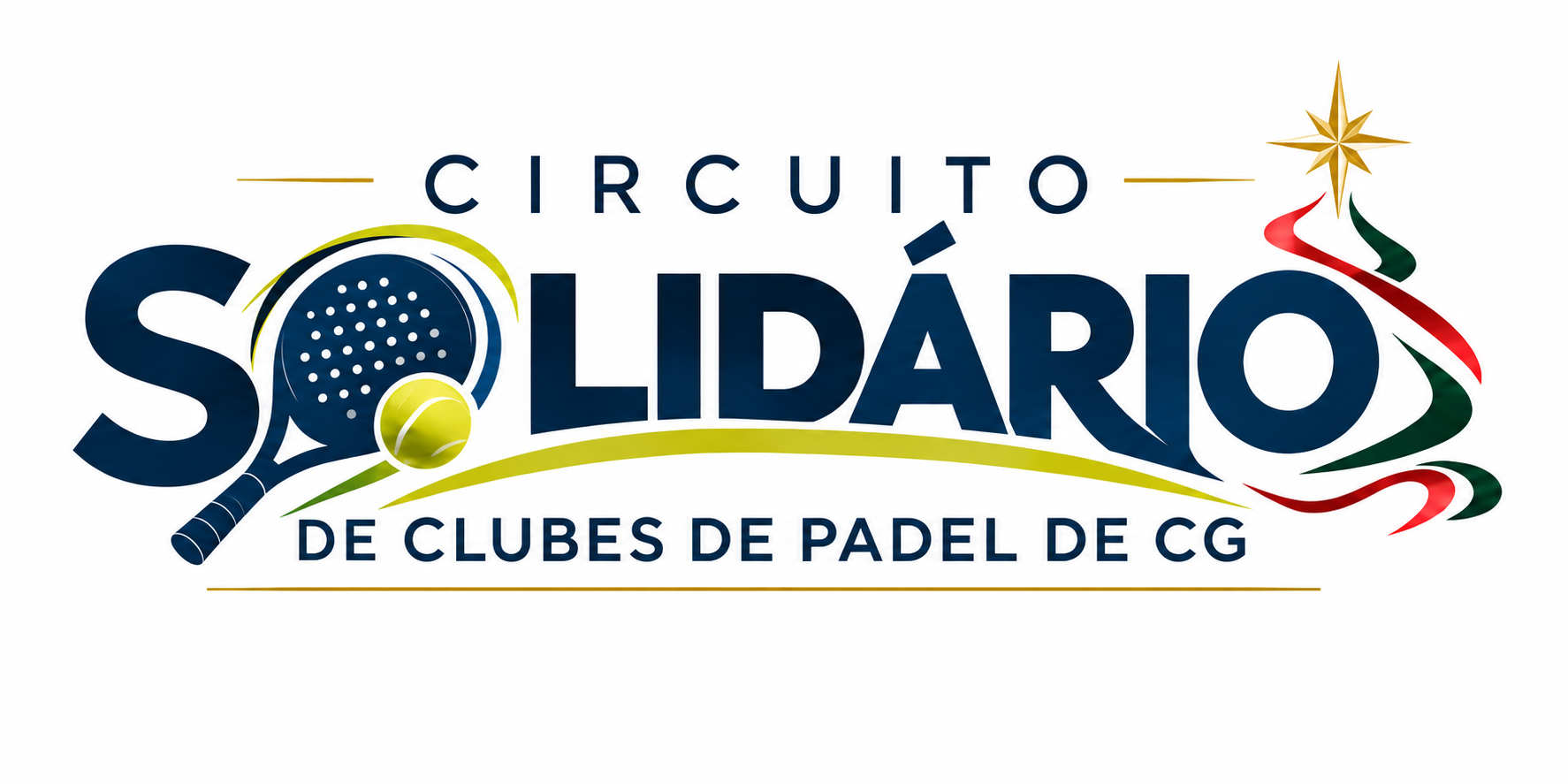 Logo Circuito Solidário de Clubes de Padel de Campo Grande